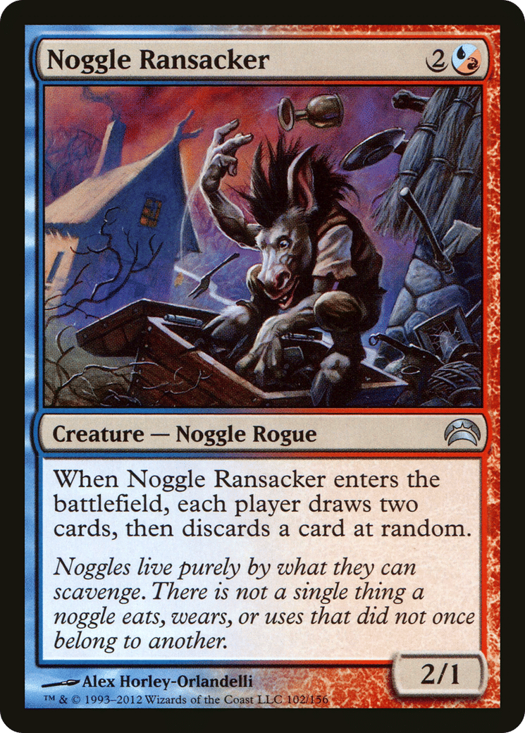 Noggle Ransacker — Planechase 2012 — Magic: The Gathering