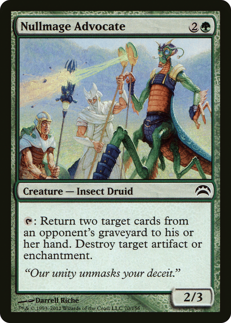Nullmage Advocate — Planechase 2012 — Magic: The Gathering