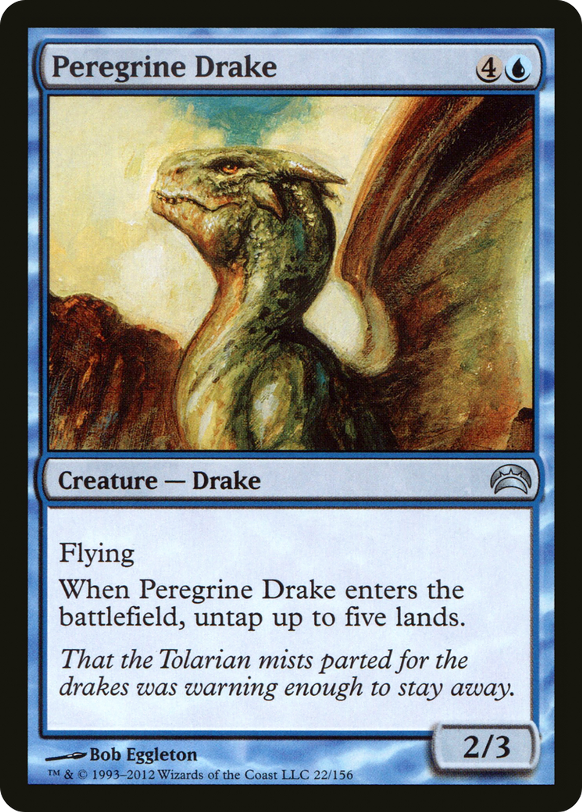 Drakôn pèlerin — Planechase 2012 — Magic: The Gathering