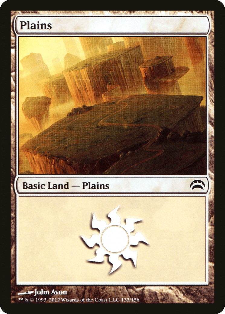 Plains — Planechase 2012 — Magic: The Gathering