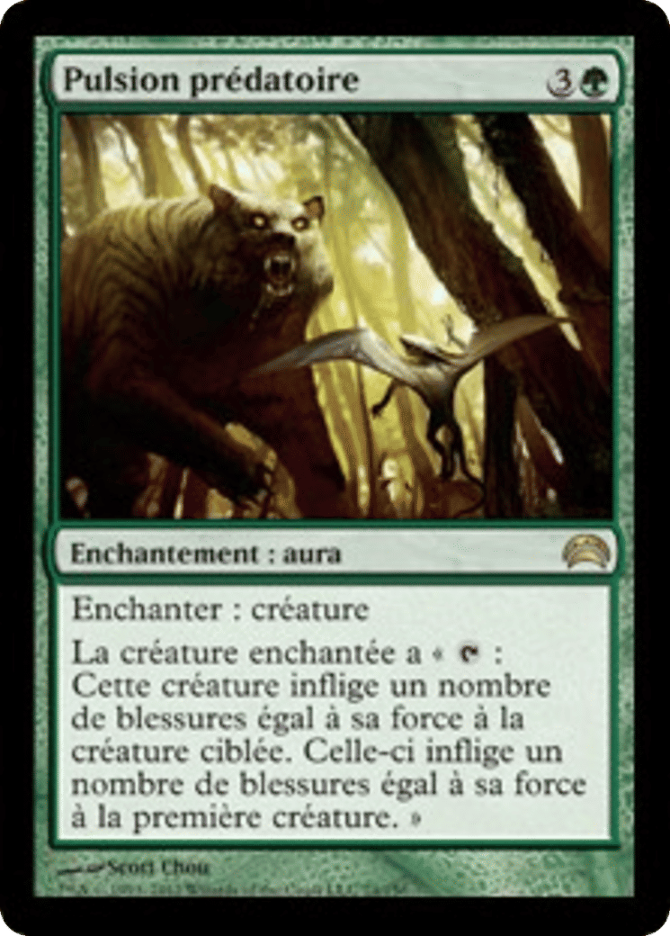 Pulsion prédatoire — Planechase 2012 — Magic: The Gathering