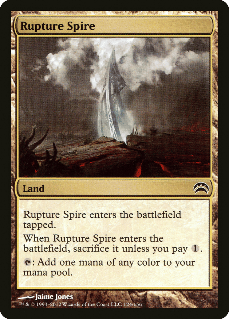 Rupture Spire — Planechase 2012 — Magic: The Gathering