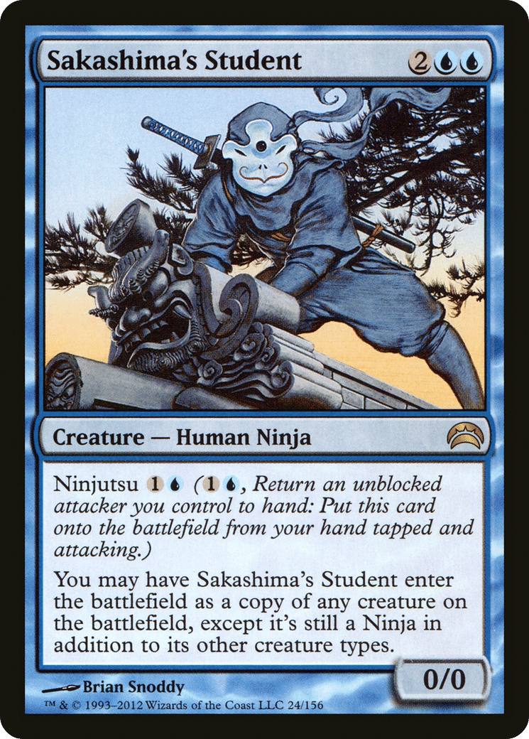 Sakashima's Student — Planechase 2012 — Magic: The Gathering