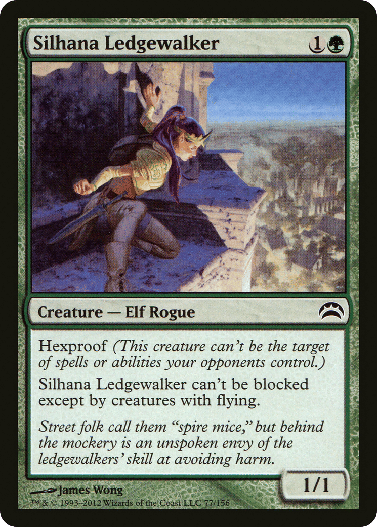 Silhana Ledgewalker — Planechase 2012 — Magic: The Gathering