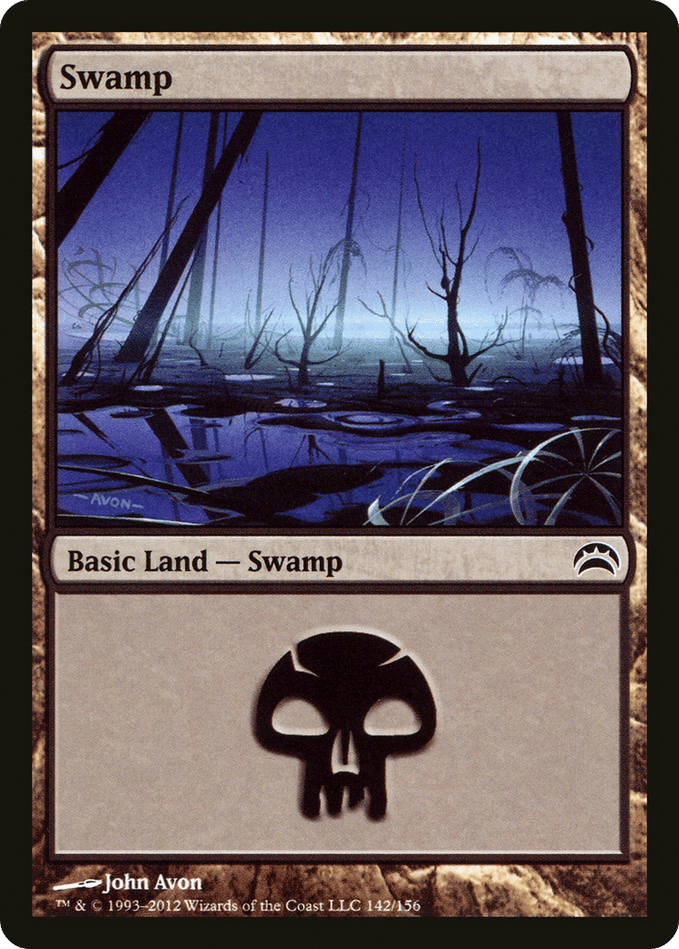 Swamp — Planechase 2012 — Magic: The Gathering