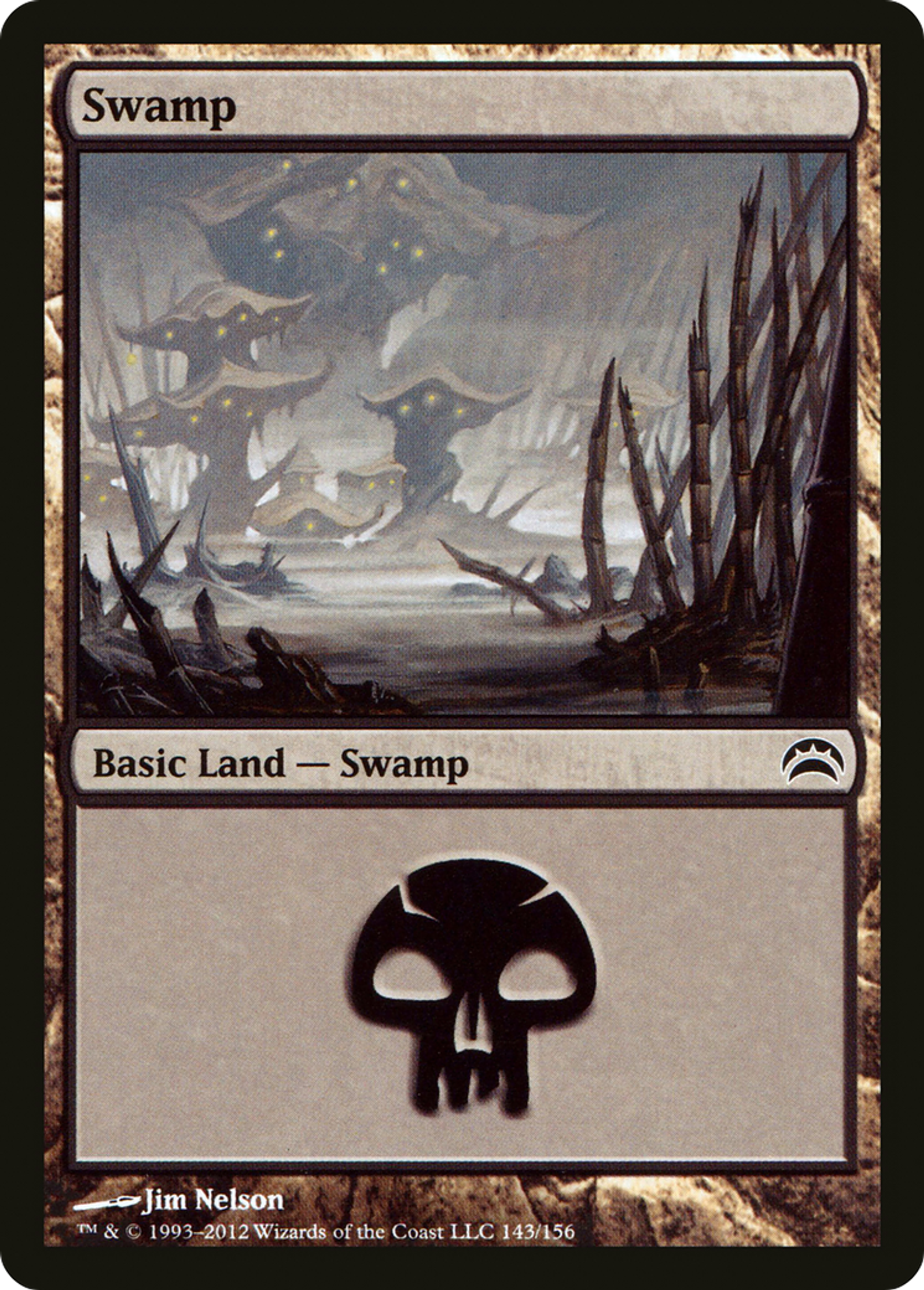 Swamp — Planechase 2012 — Magic: The Gathering