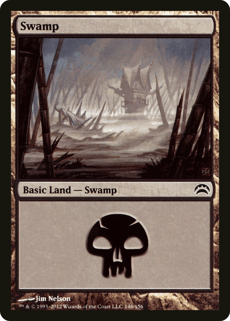 Swamp — Planechase 2012 — Magic: The Gathering