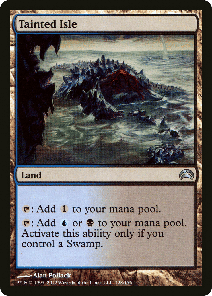 Tainted Isle — Planechase 2012 — Magic: The Gathering