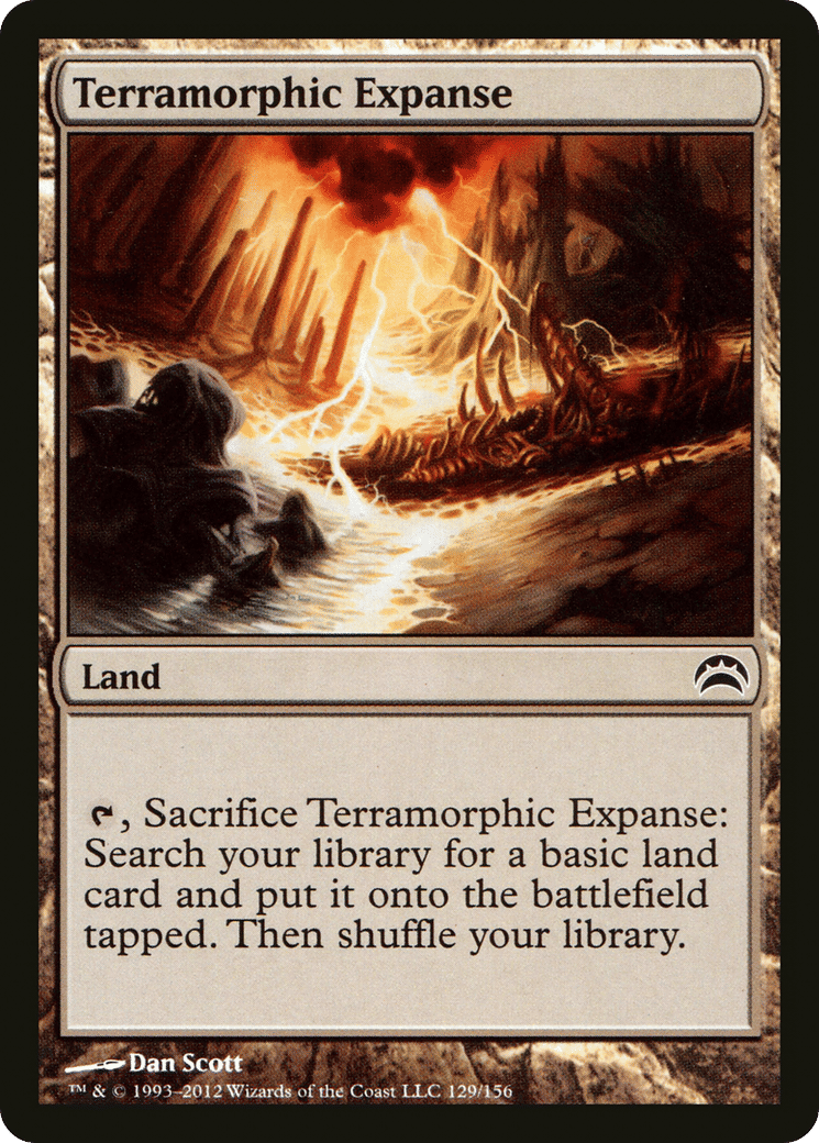 Terramorphic Expanse — Planechase 2012 — Magic: The Gathering