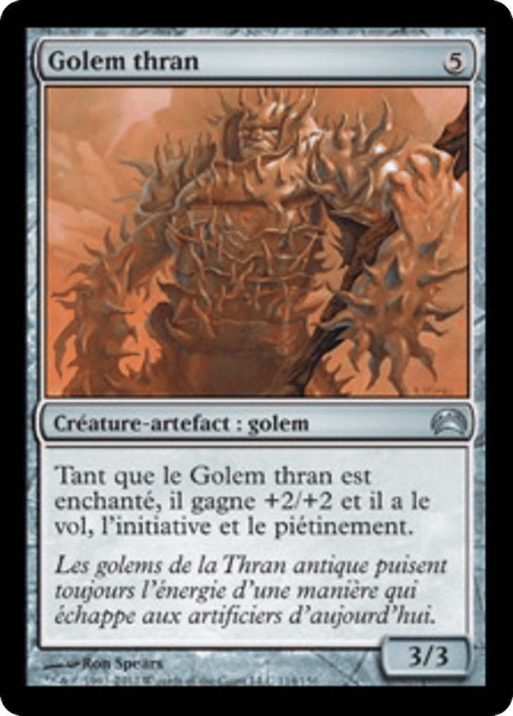 Golem thran — Planechase 2012 — Magic: The Gathering