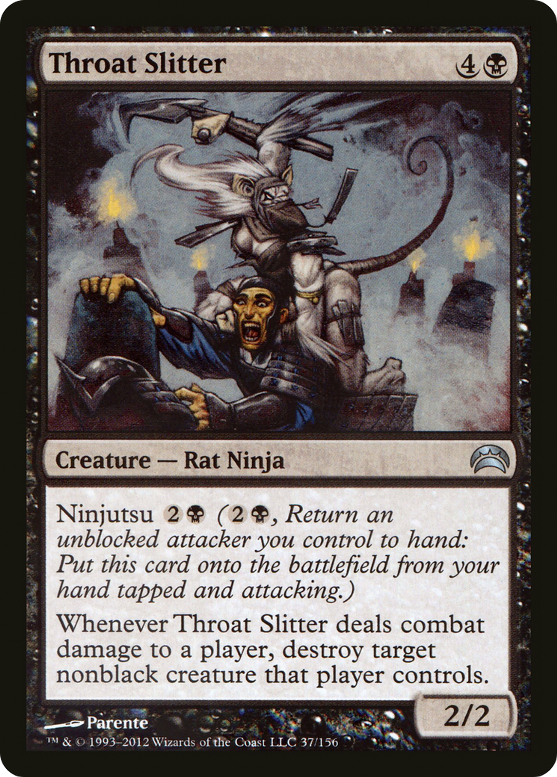 Throat Slitter — Planechase 2012 — Magic: The Gathering