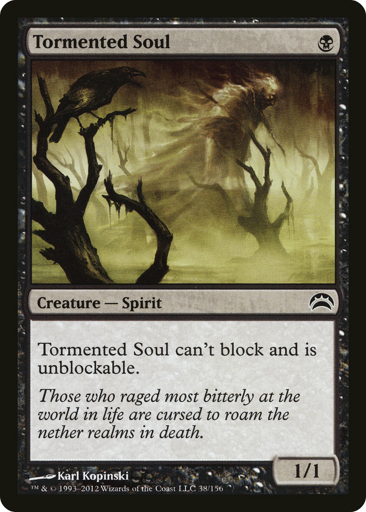 Tormented Soul — Planechase 2012 — Magic: The Gathering