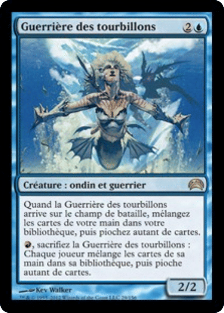 Guerrière des tourbillons — Planechase 2012 — Magic: The Gathering