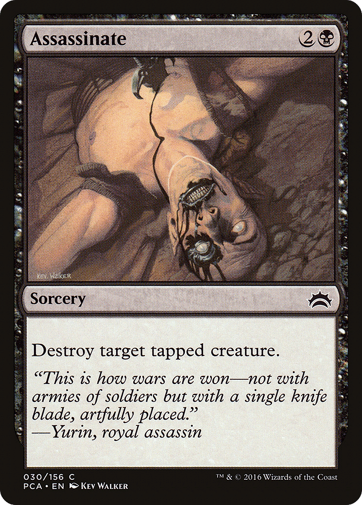 Assassinate — Planechase Anthology — Magic: The Gathering