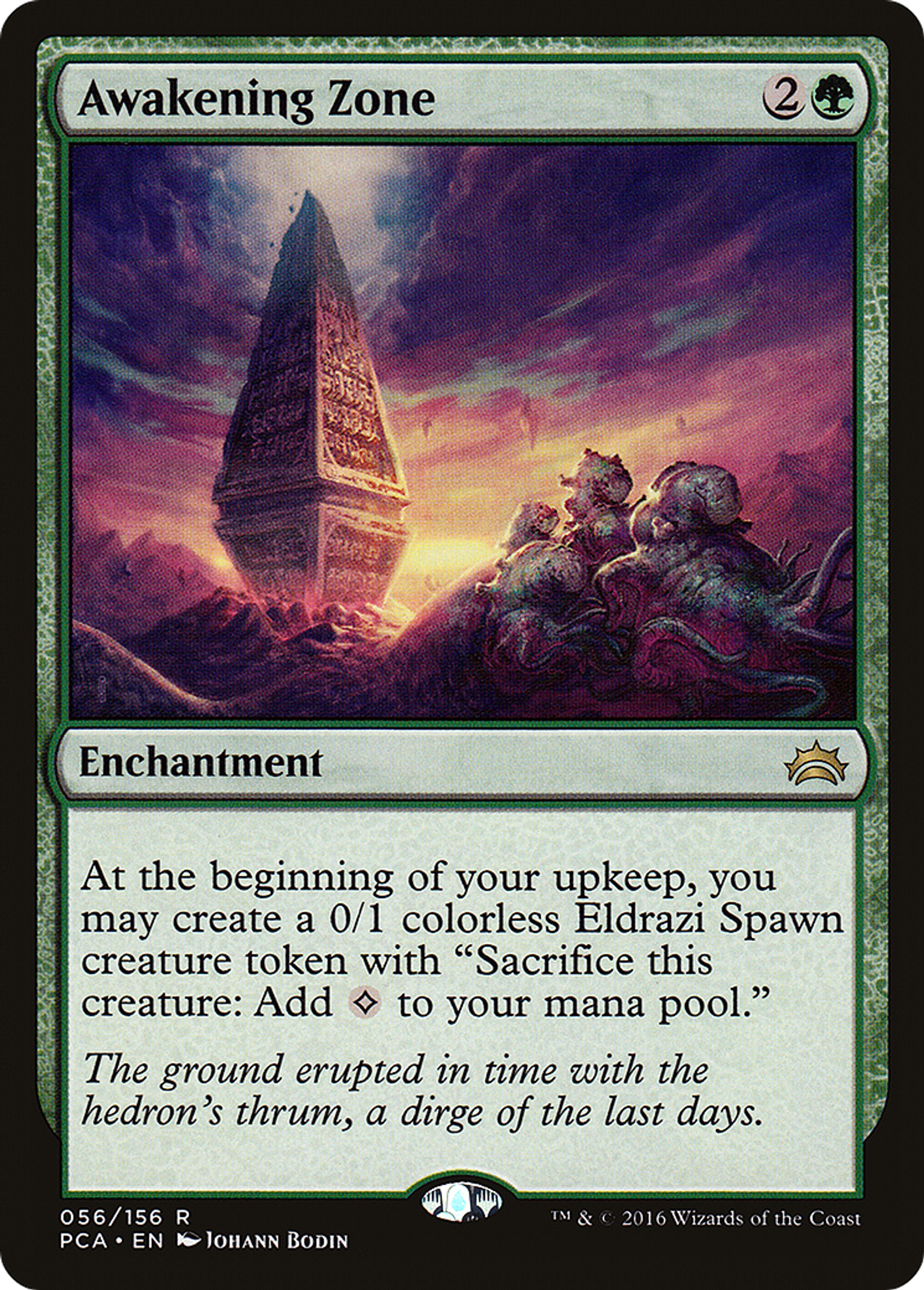 Awakening Zone — Planechase Anthology — Magic: The Gathering