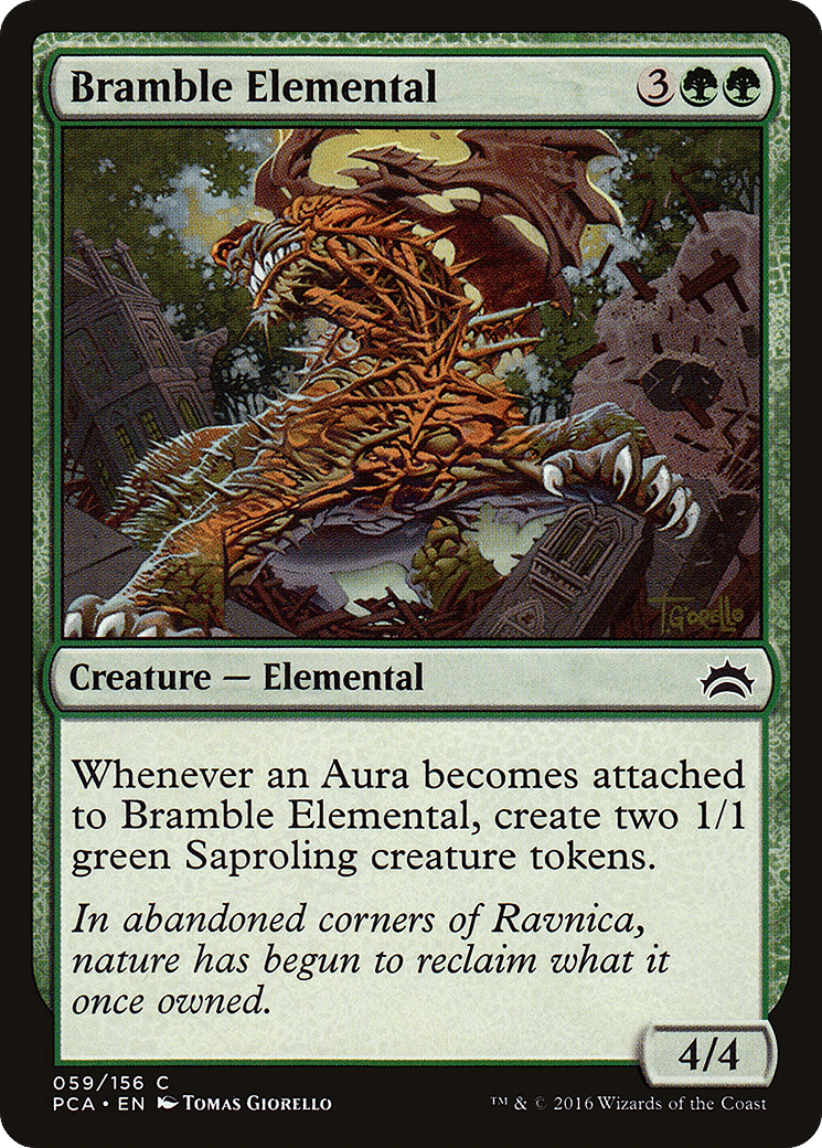 Bramble Elemental — Planechase Anthology — Magic: The Gathering