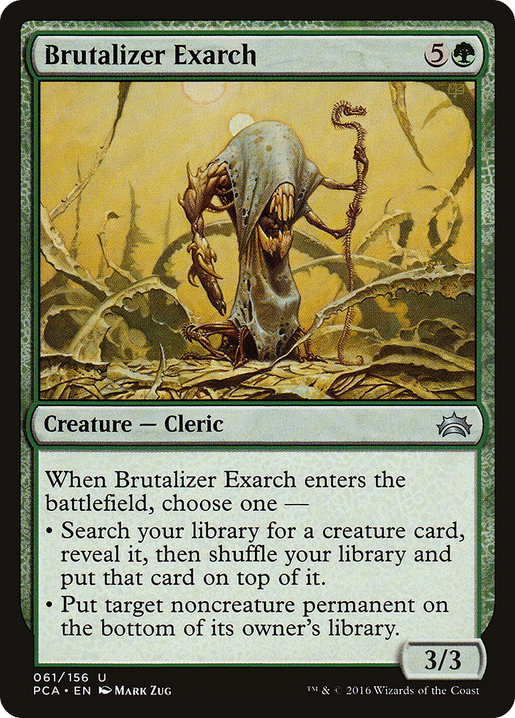 Brutalizer Exarch — Planechase Anthology — Magic: The Gathering