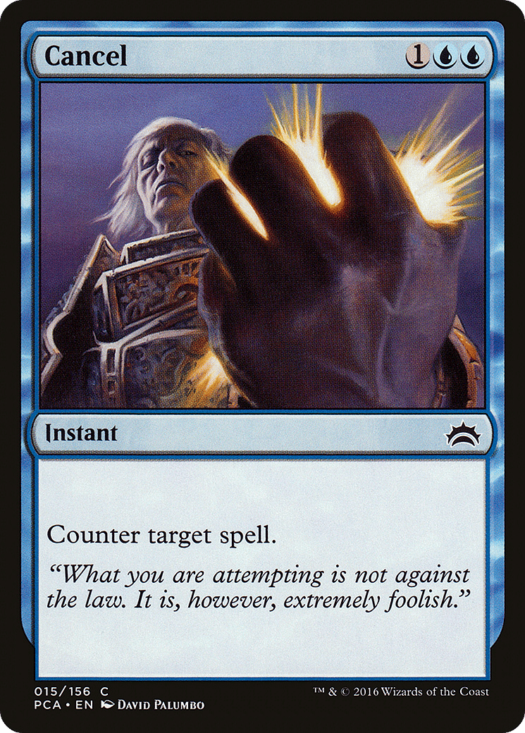 Cancel — Planechase Anthology — Magic: The Gathering