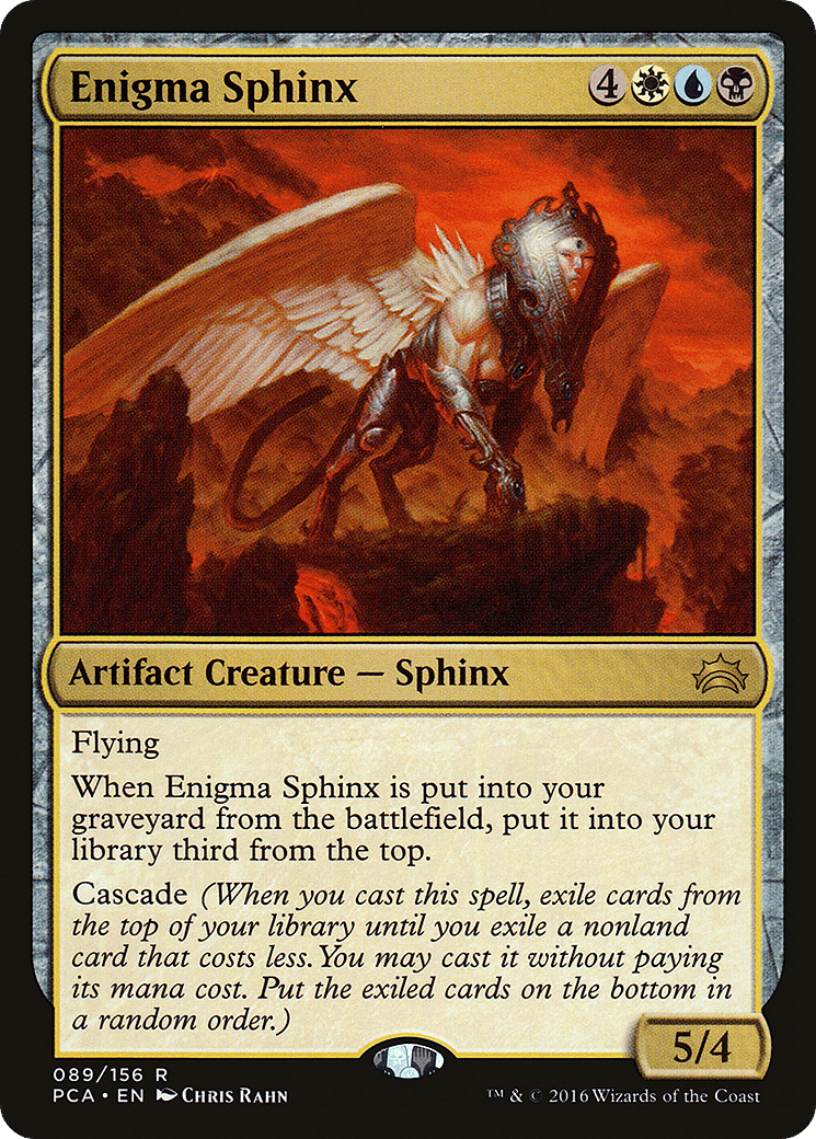 Enigma Sphinx — Planechase Anthology — Magic: The Gathering