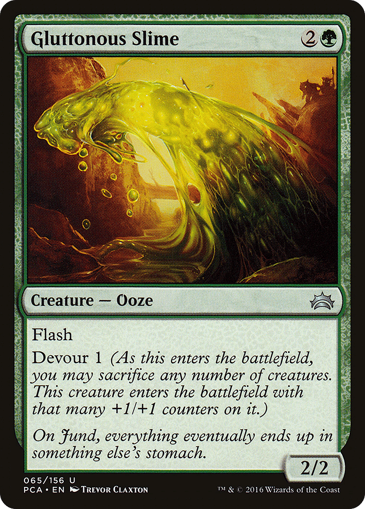 Gluttonous Slime — Planechase Anthology — Magic: The Gathering