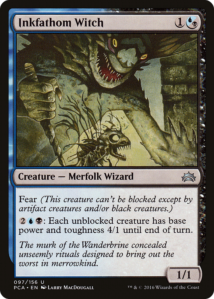 Inkfathom Witch — Planechase Anthology — Magic: The Gathering