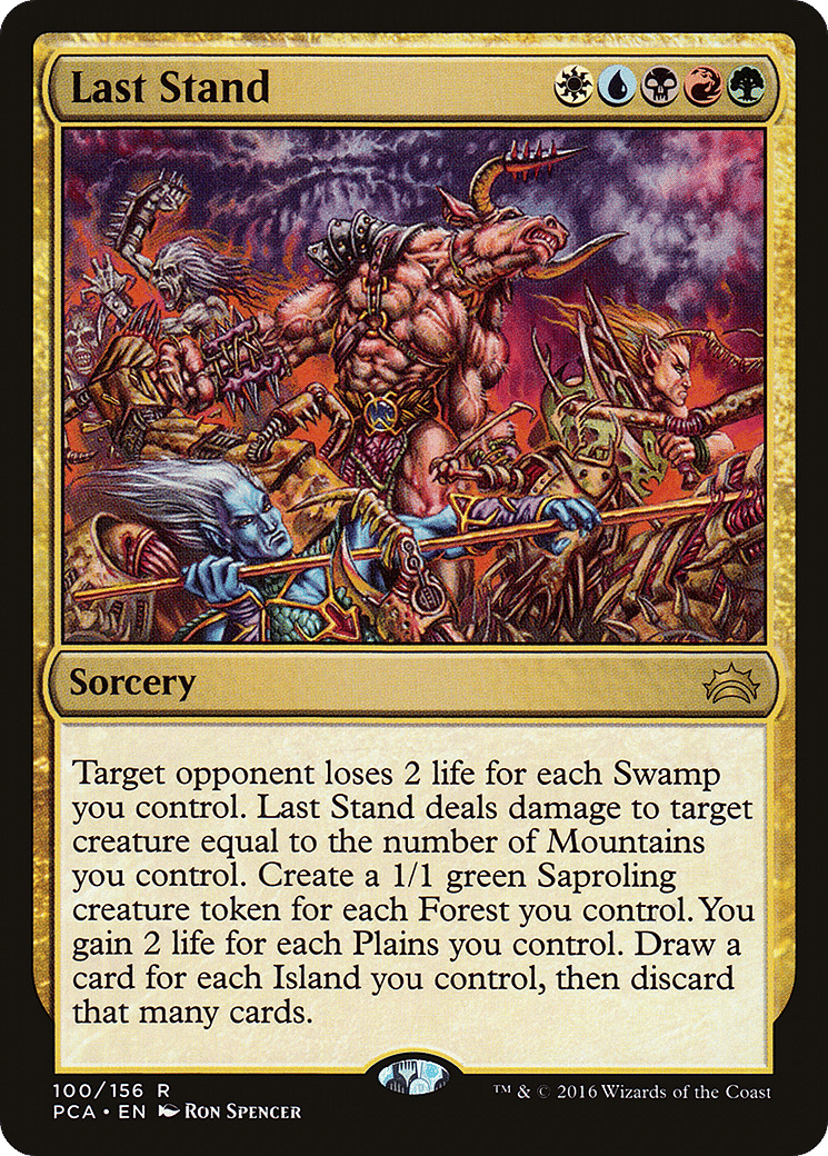 Last Stand — Planechase Anthology — Magic: The Gathering