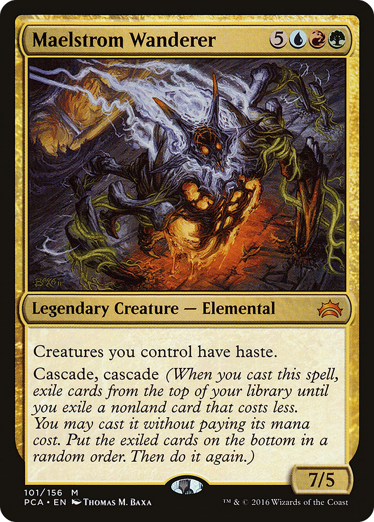 Maelstrom Wanderer — Planechase Anthology — Magic: The Gathering