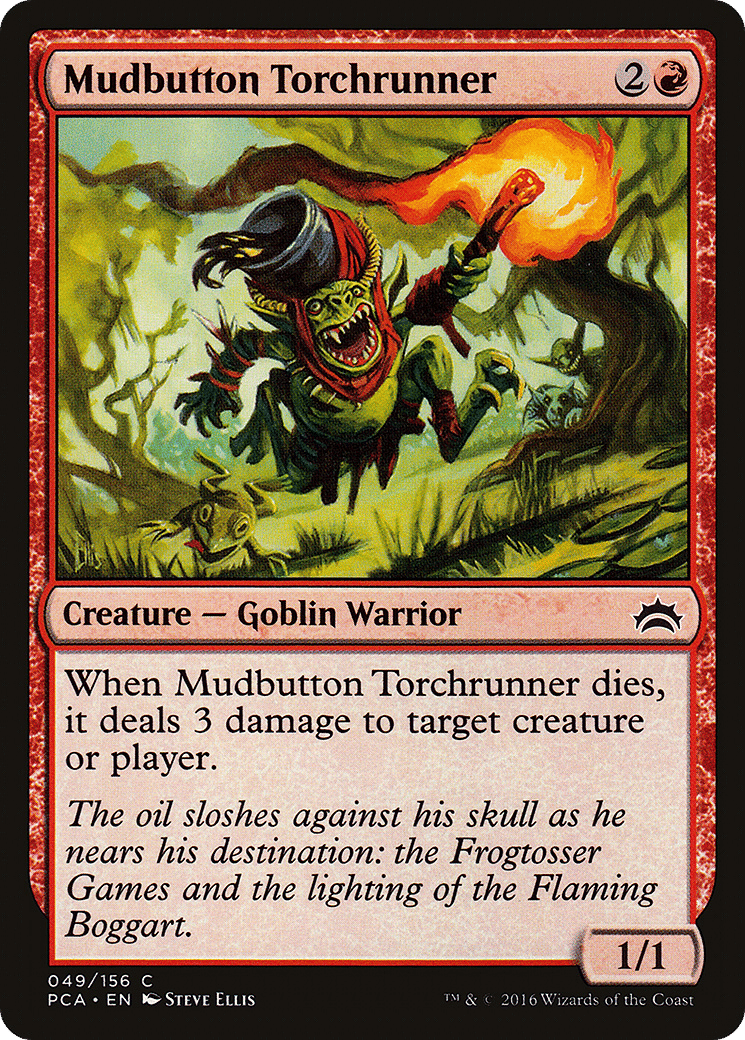 Mudbutton Torchrunner — Planechase Anthology — Magic: The Gathering