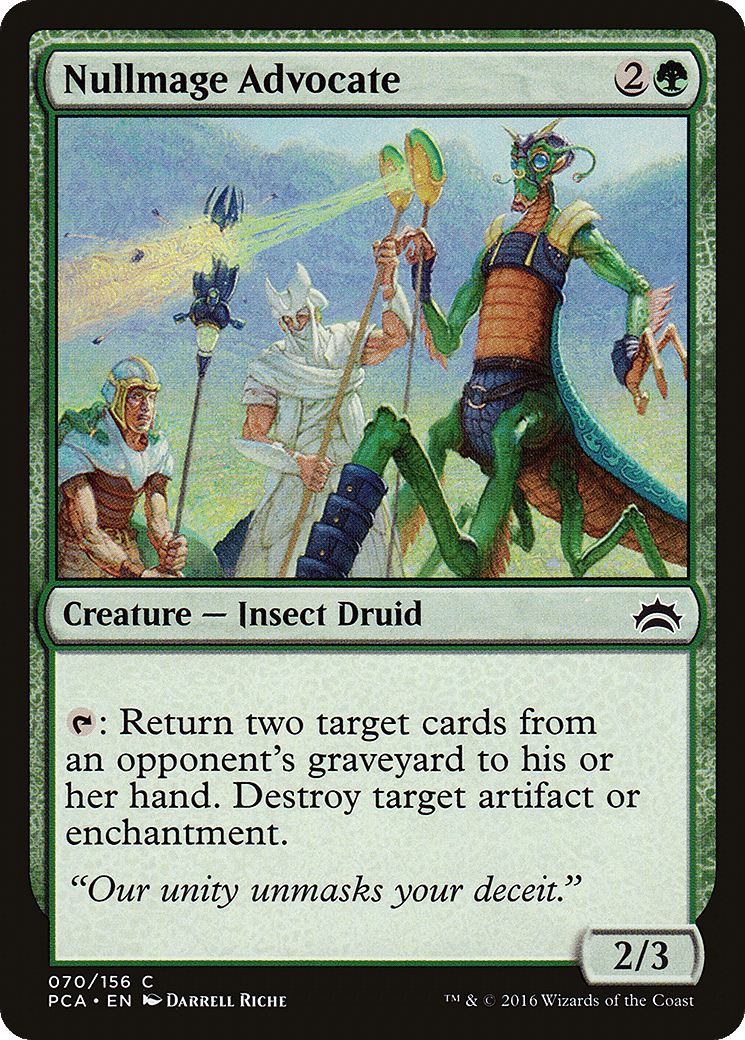 Nullmage Advocate — Planechase Anthology — Magic: The Gathering