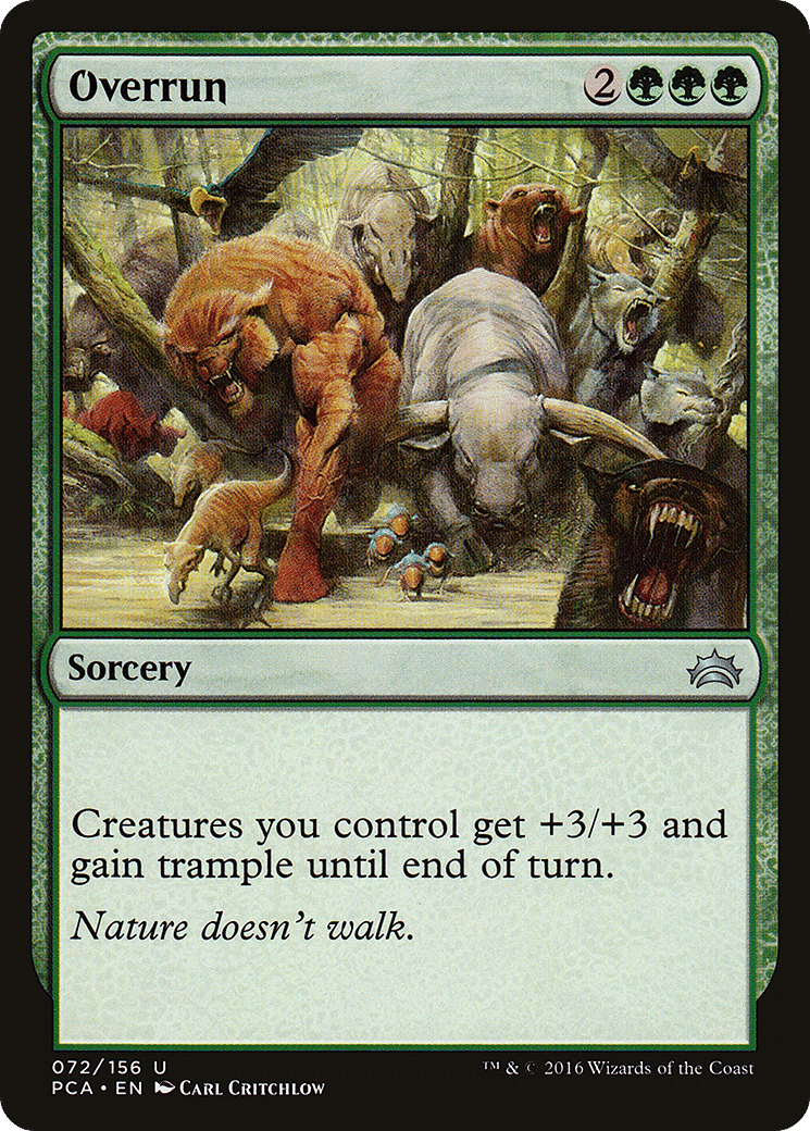 Overrun — Planechase Anthology — Magic: The Gathering