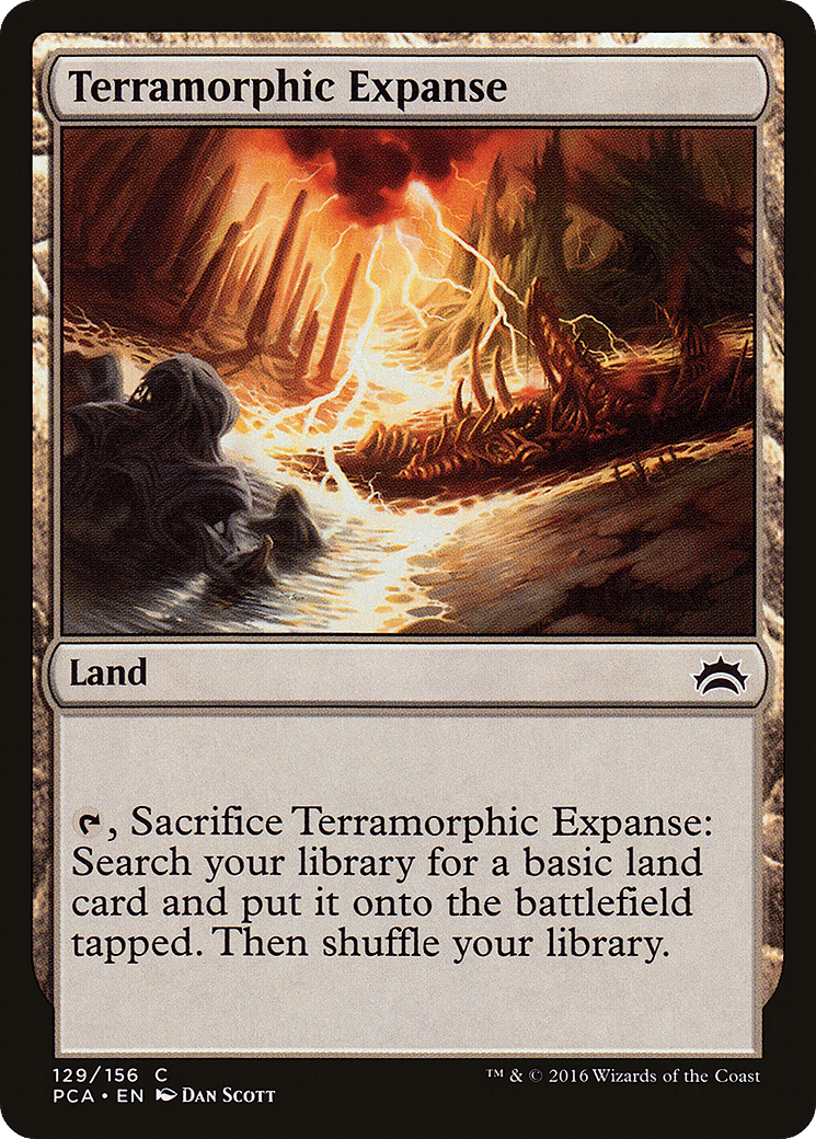 Terramorphic Expanse — Planechase Anthology — Magic: The Gathering