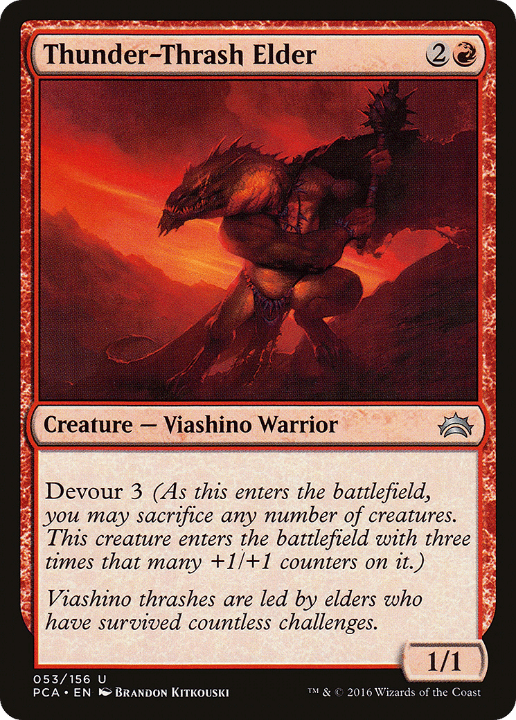 Thunder-Thrash Elder — Planechase Anthology — Magic: The Gathering