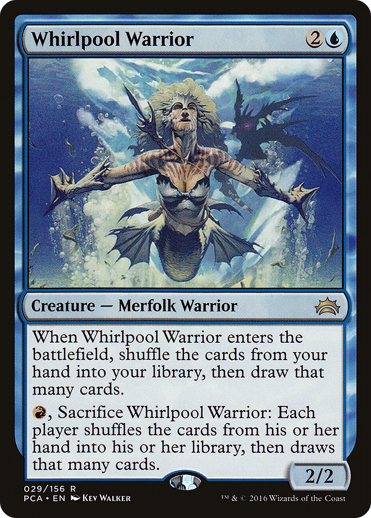Whirlpool Warrior — Planechase Anthology — Magic: The Gathering