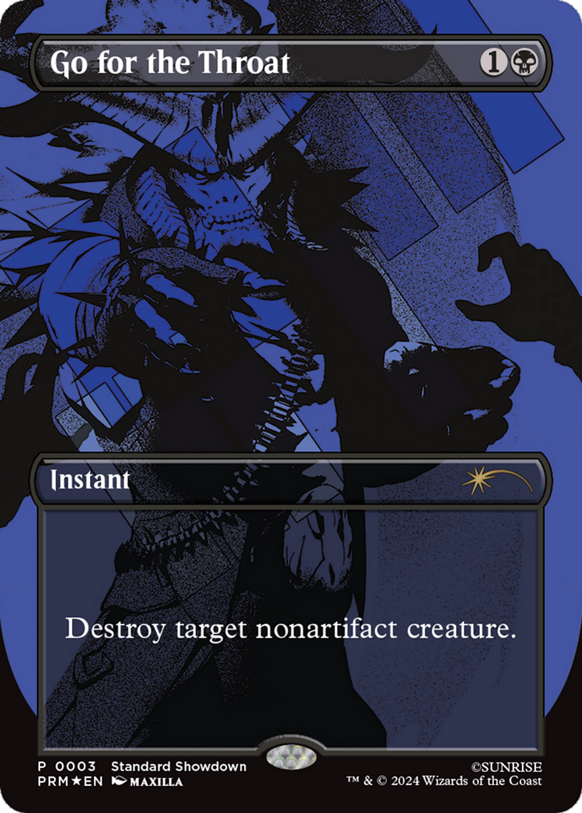 Go for the Throat — Cowboy Bebop — Magic: The Gathering