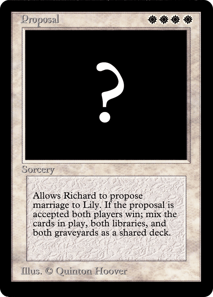 Proposal — Celebration Cards — Magic: The Gathering