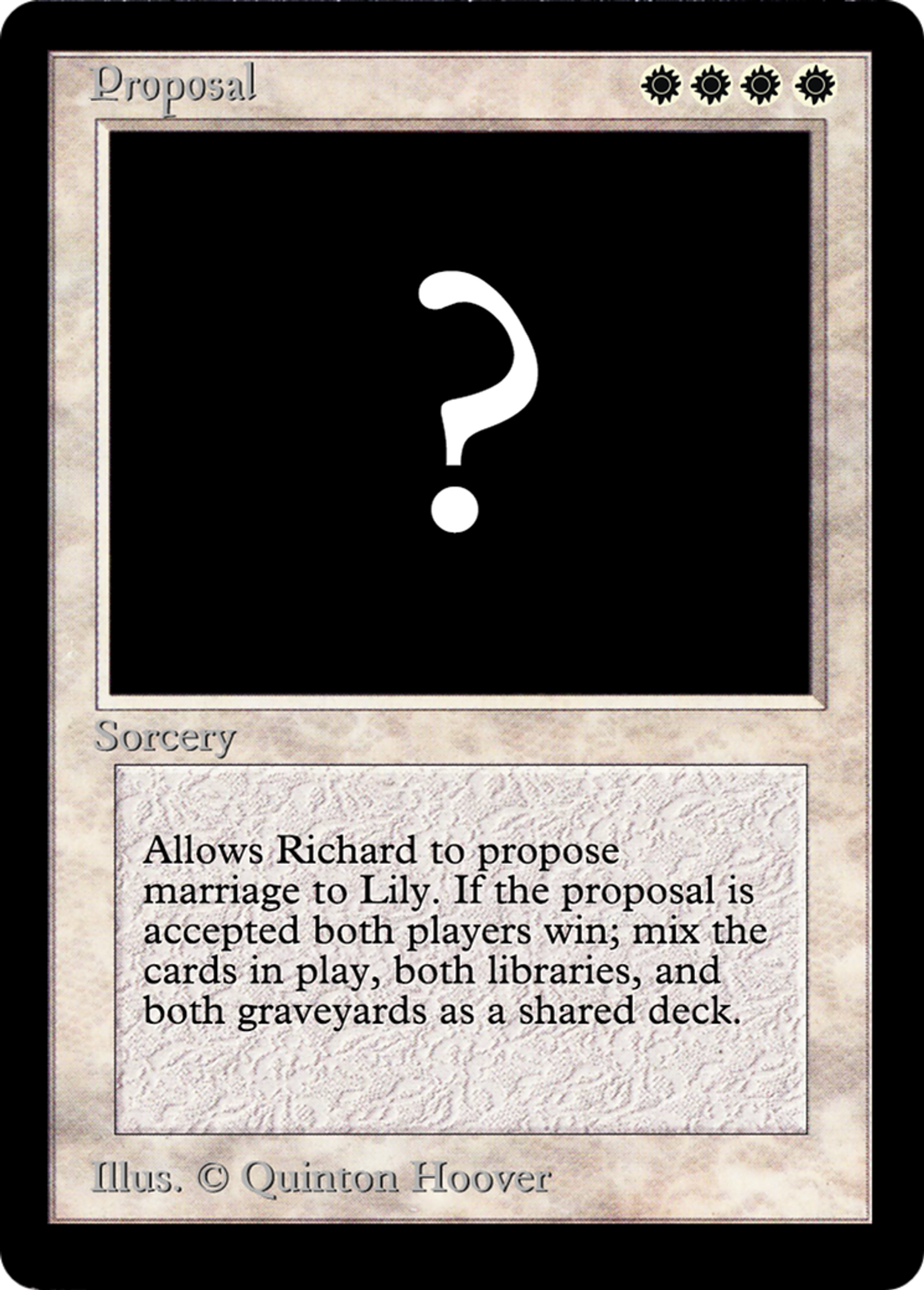 Proposal — Celebration Cards — Magic: The Gathering