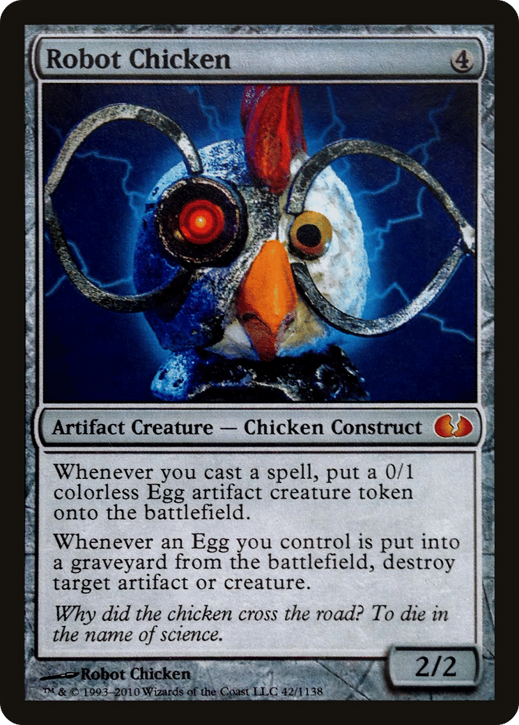 Robot Chicken — Celebration Cards — Magic: The Gathering