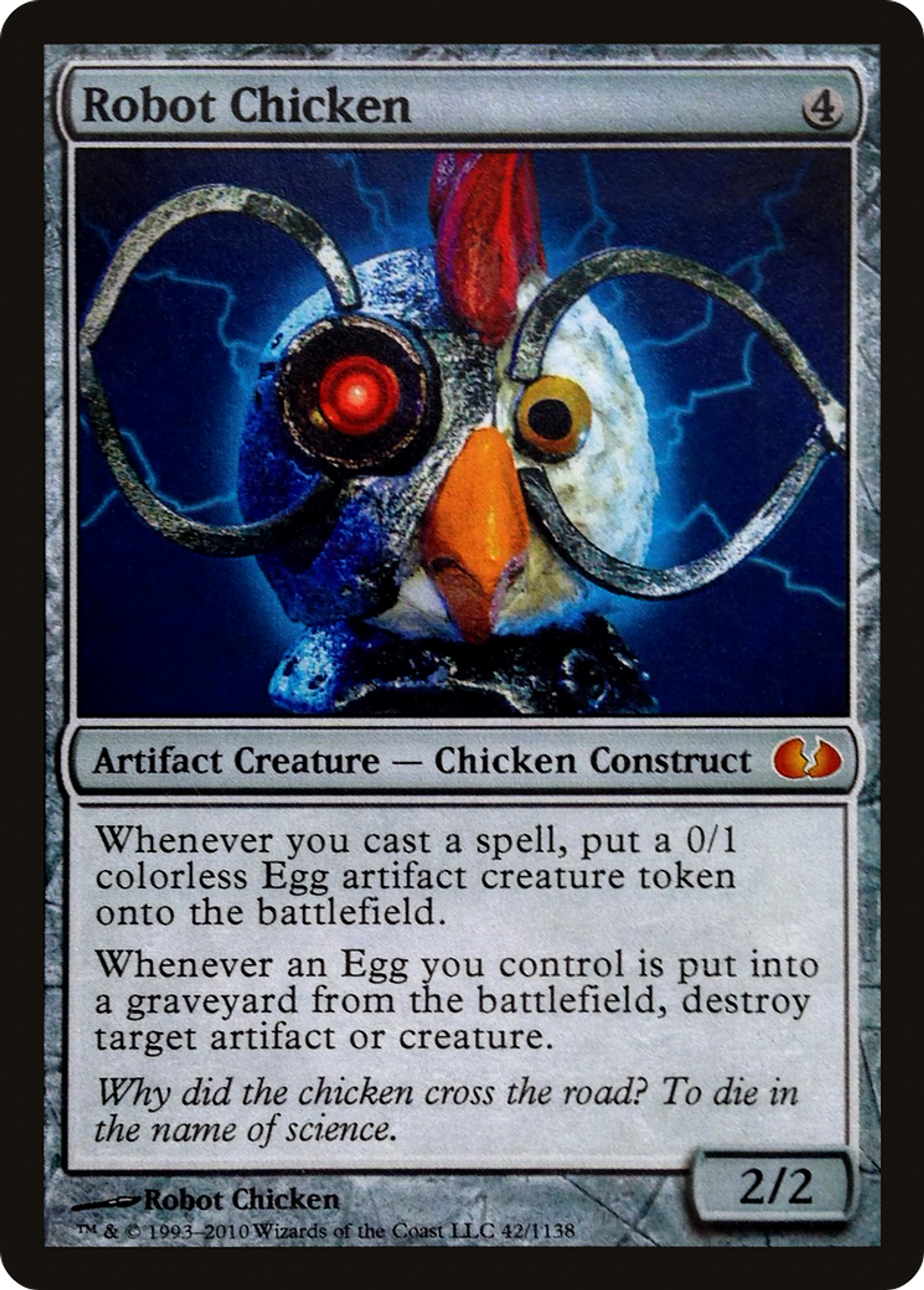 Robot Chicken — Celebration Cards — Magic: The Gathering