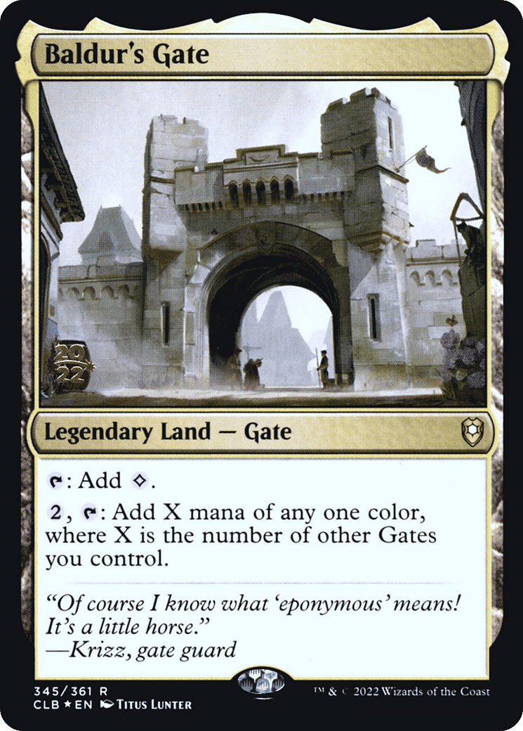 Baldur's Gate — Battle for Baldur's Gate Promos — Magic: The Gathering