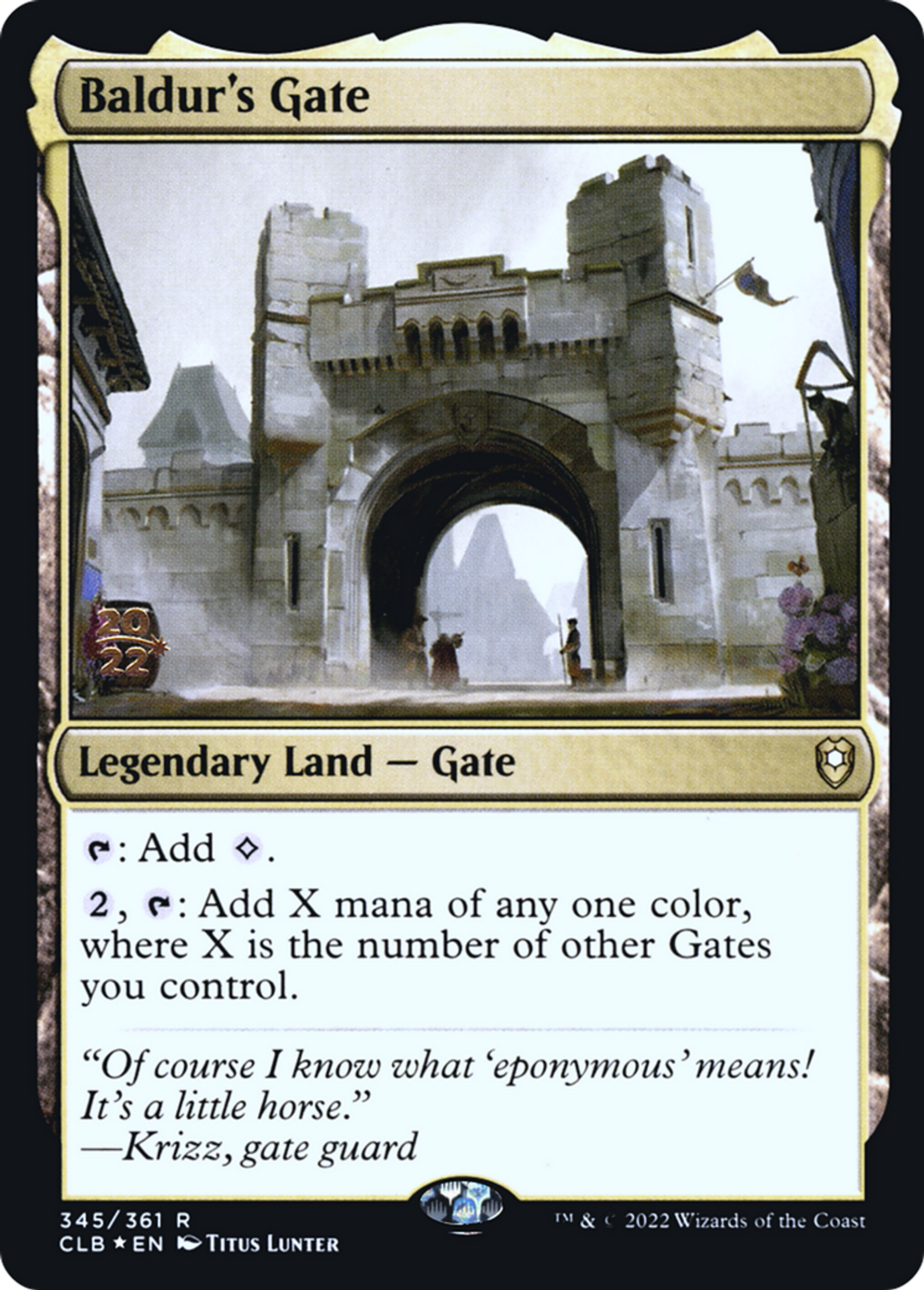 Baldur's Gate — Battle for Baldur's Gate Promos — Magic: The Gathering
