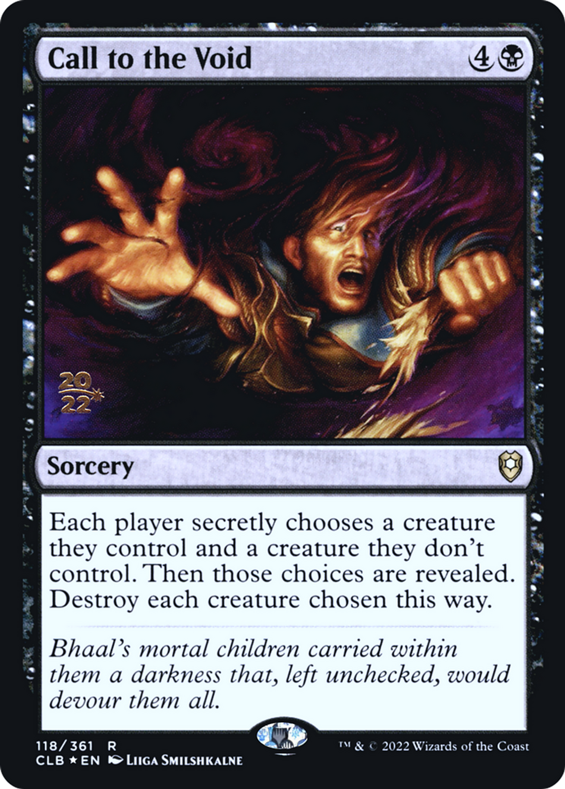 Call to the Void — Battle for Baldur's Gate Promos — Magic: The Gathering