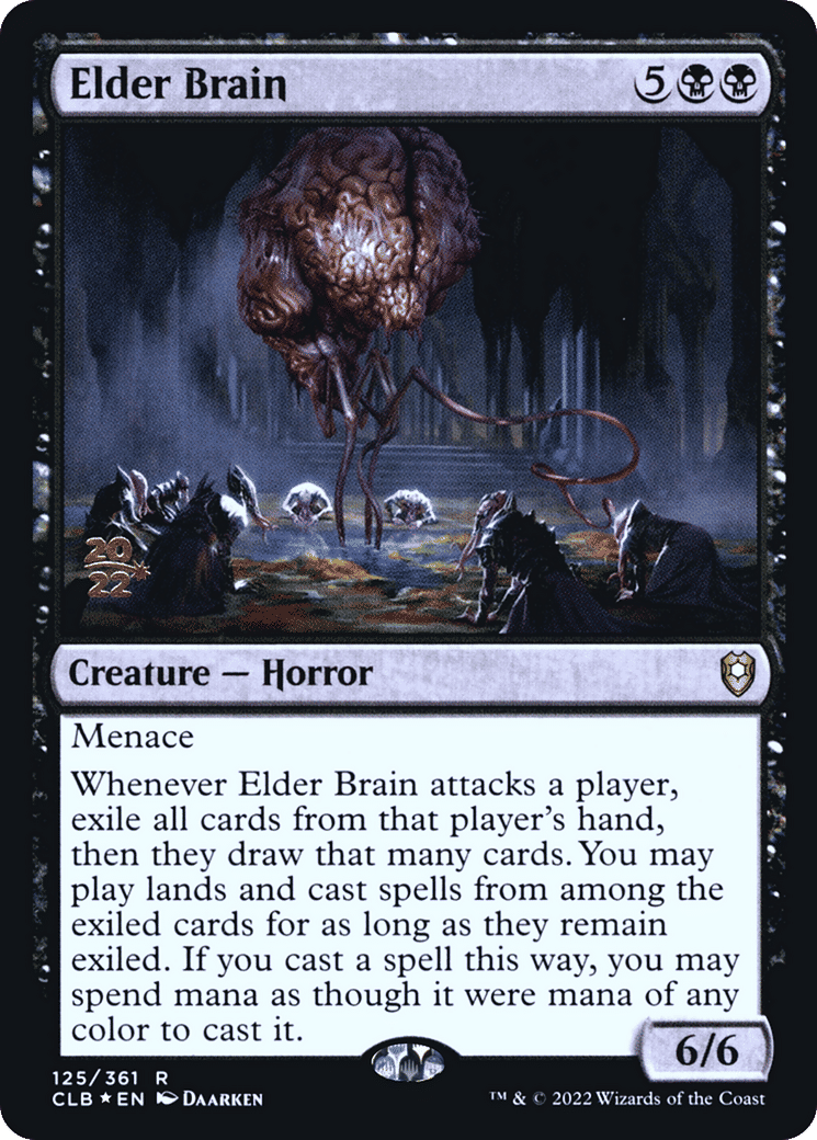 Elder Brain — Battle for Baldur's Gate Promos — Magic: The Gathering