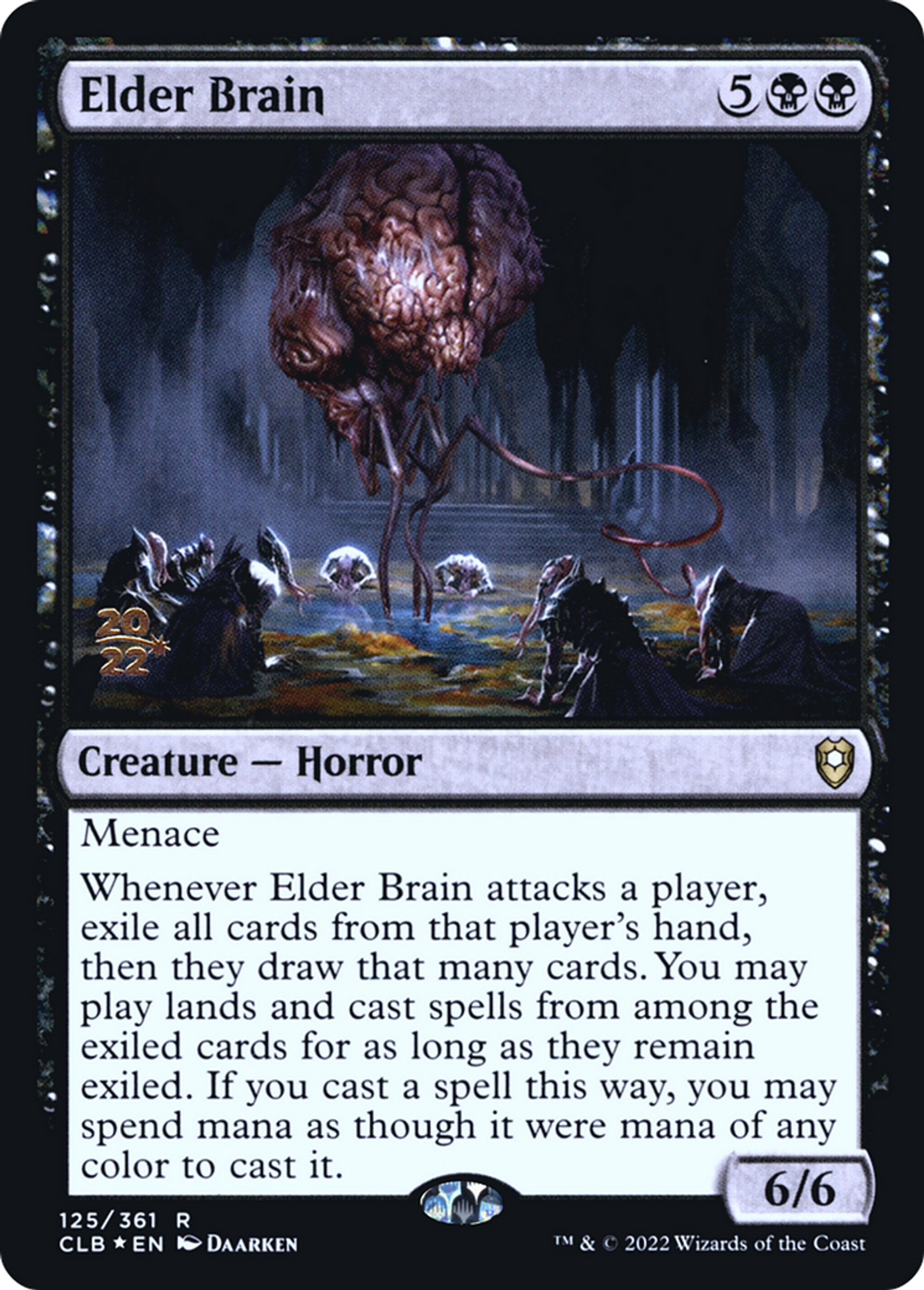 Elder Brain — Battle for Baldur's Gate Promos — Magic: The Gathering