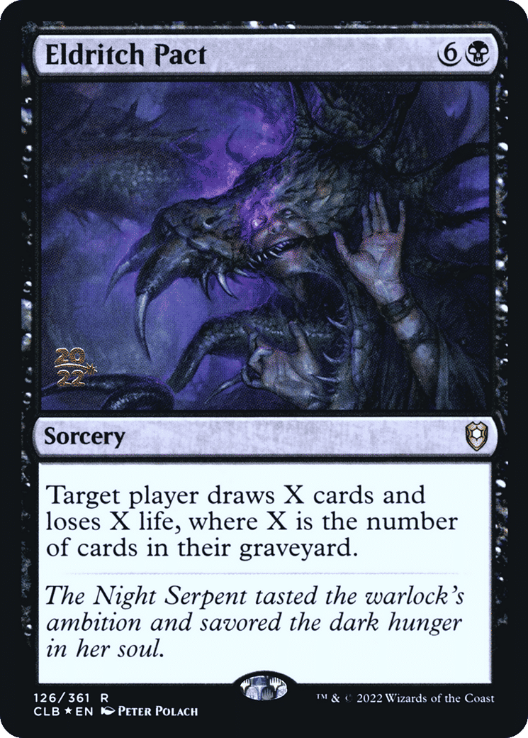 Eldritch Pact — Battle for Baldur's Gate Promos — Magic: The Gathering