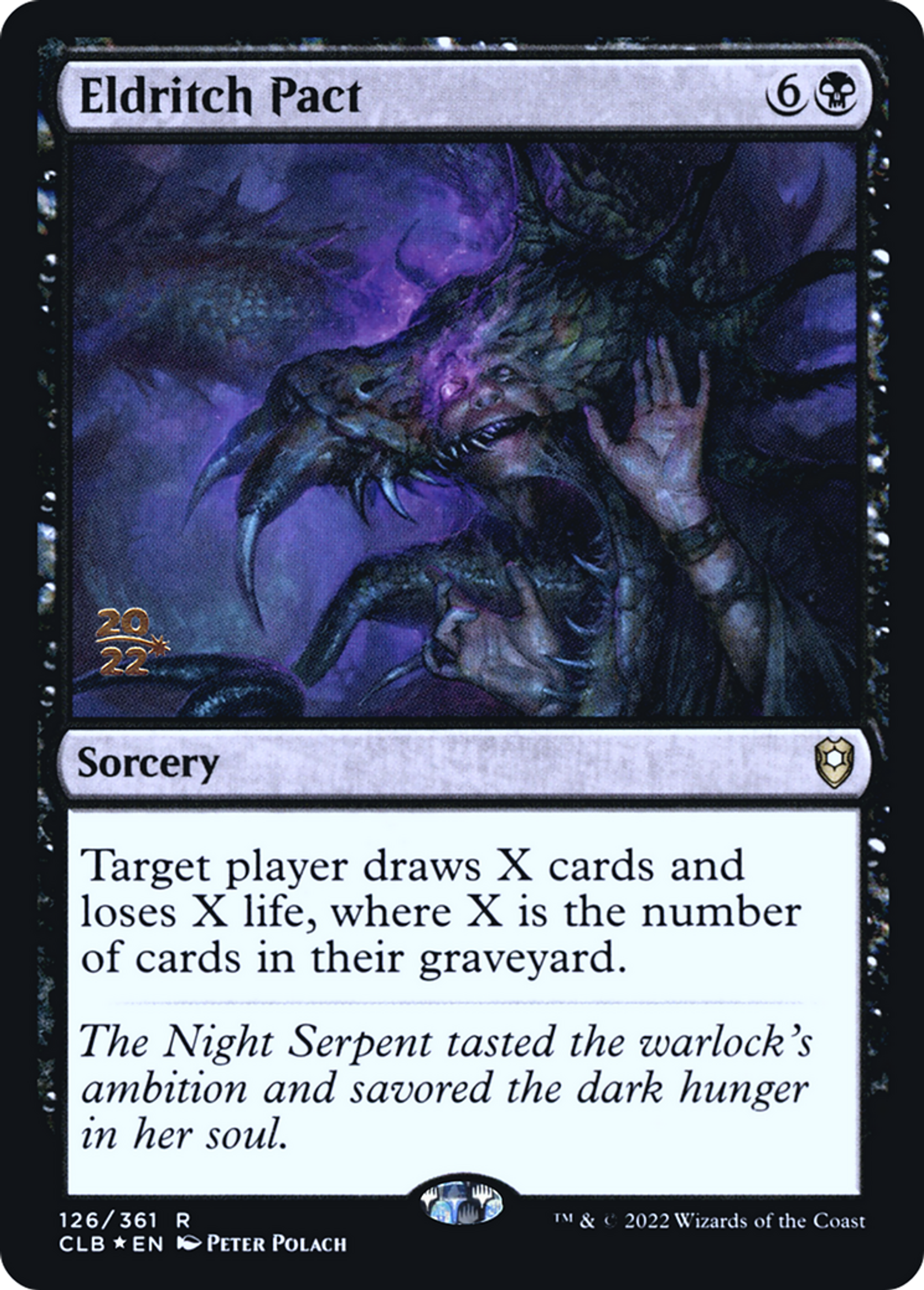 Eldritch Pact — Battle for Baldur's Gate Promos — Magic: The Gathering