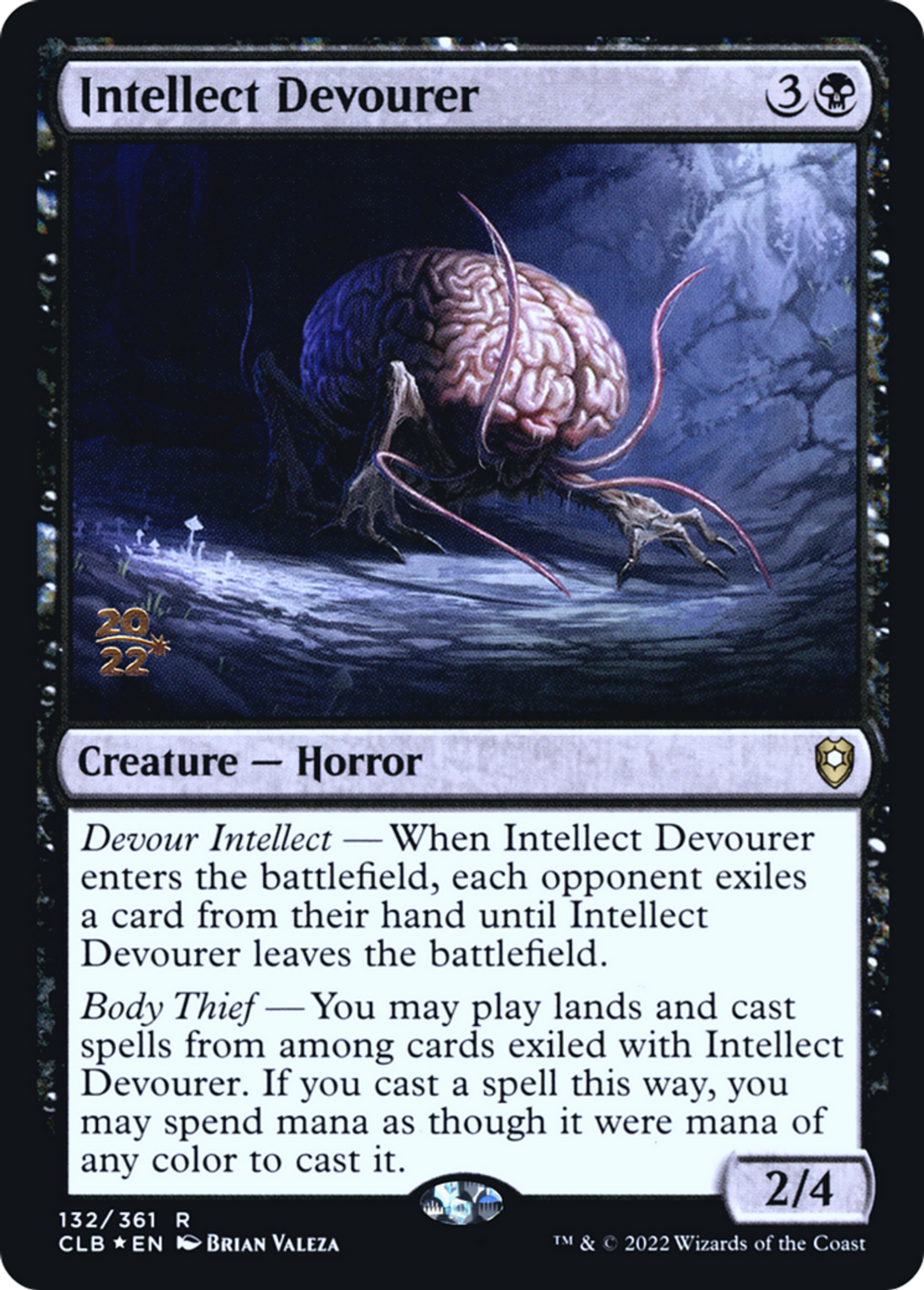 Intellect Devourer — Battle for Baldur's Gate Promos — Magic: The Gathering