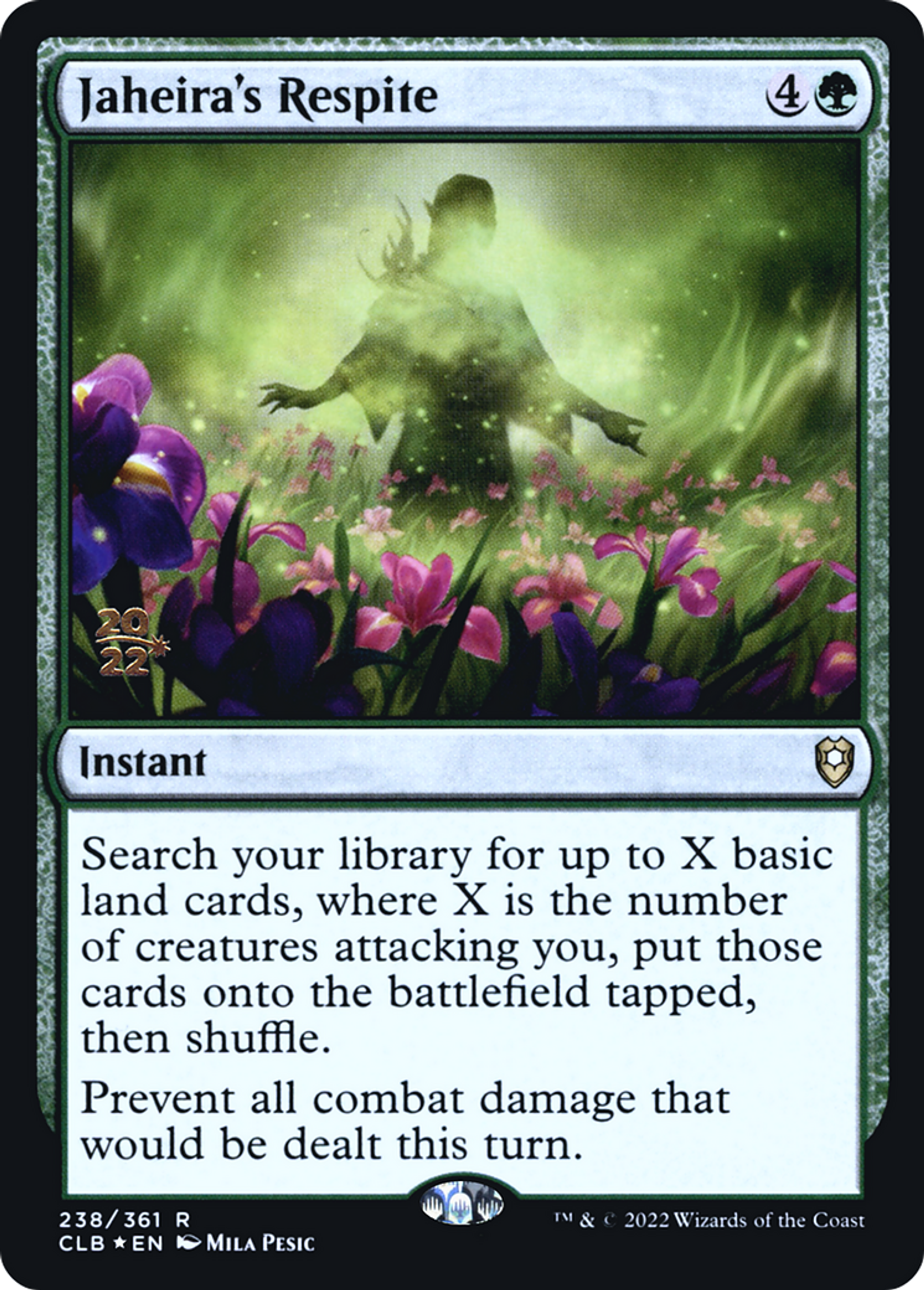 Jaheira's Respite — Battle for Baldur's Gate Promos — Magic: The Gathering