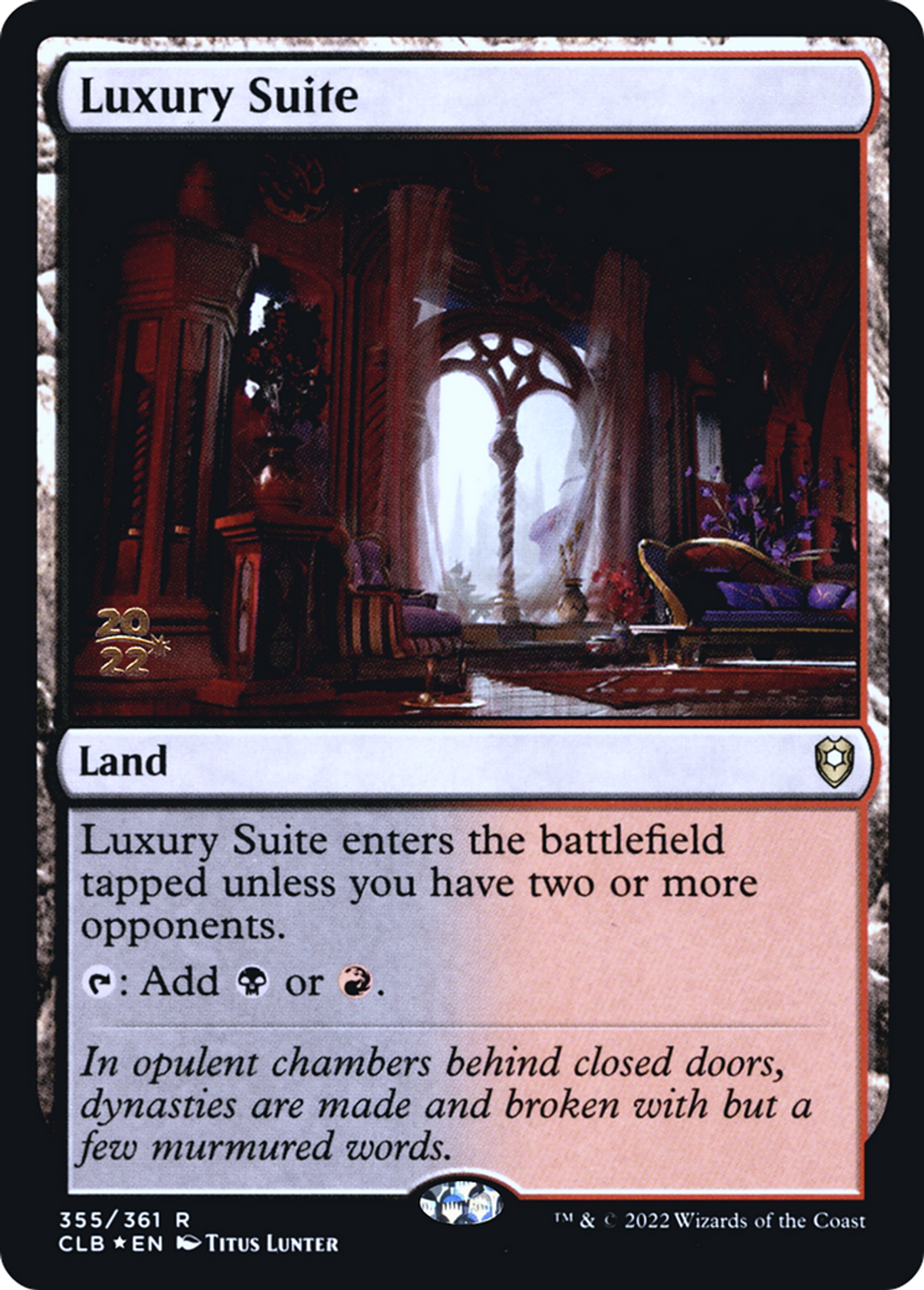 Luxury Suite — Battle for Baldur's Gate Promos — Magic: The Gathering