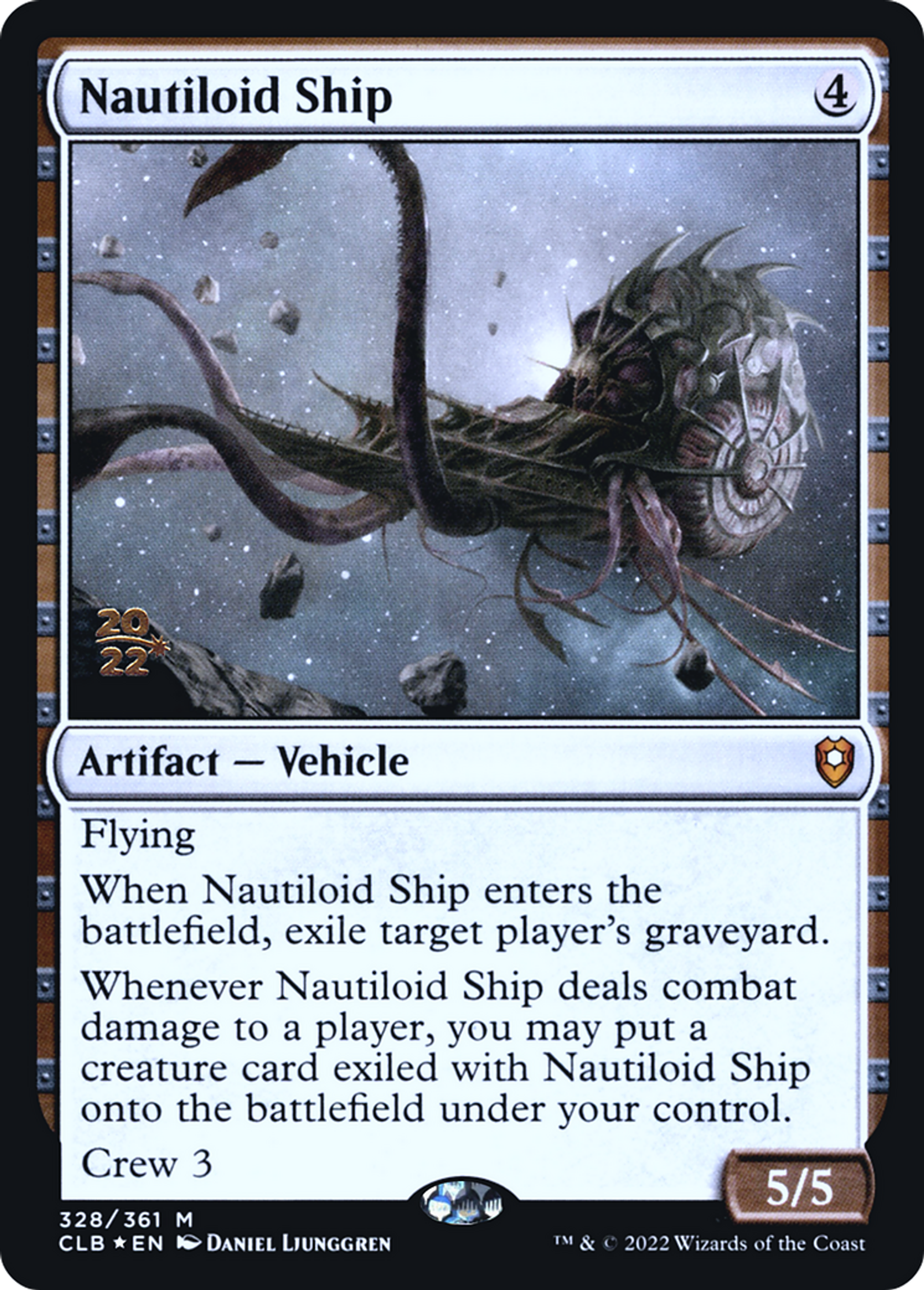 Nautiloid Ship — Battle for Baldur's Gate Promos — Magic: The Gathering