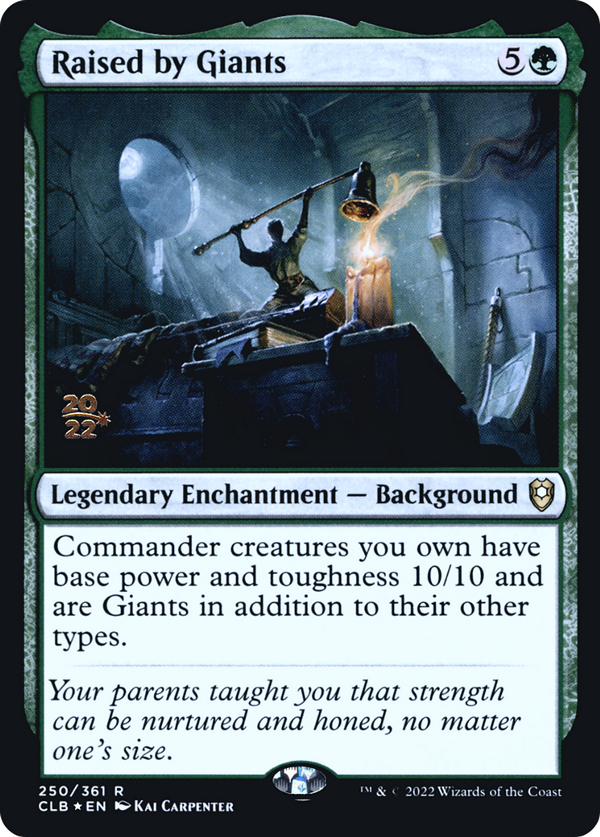 Raised by Giants — Battle for Baldur's Gate Promos — Magic: The Gathering